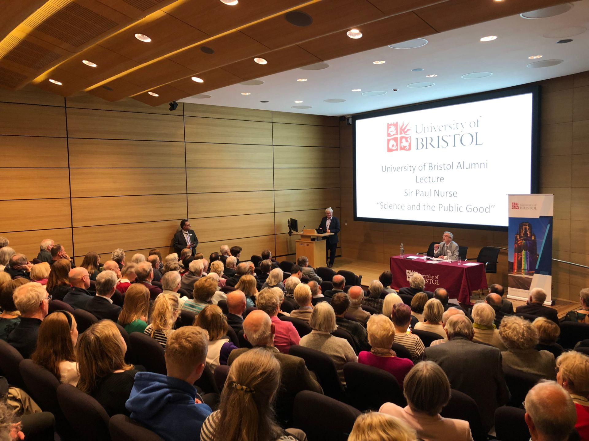 Sir Paul Nurse delivers the 2019 London Branch Annual Lecture